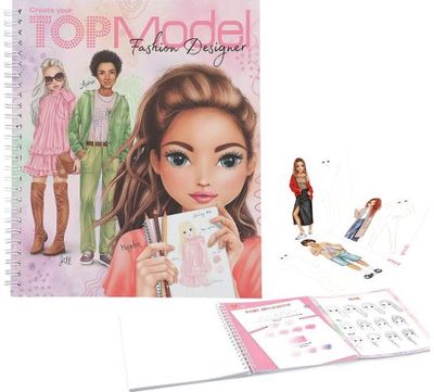 Sukurkite savo TOP Model spalvinimo knygelę