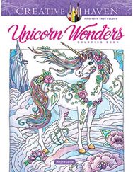 Creative Haven Unicorn Wonders Coloring Book