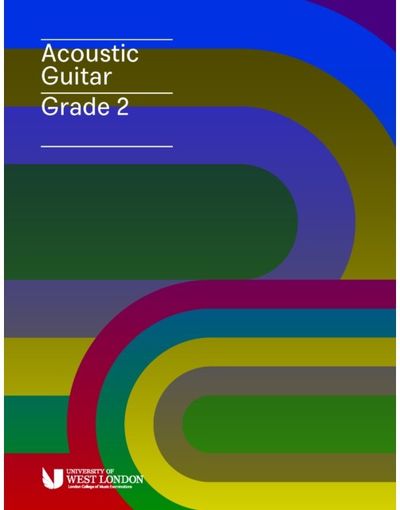 London College of Music Acoustic Guitar Handbook Grade 2 from 2019