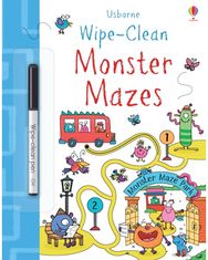 Wipe-Clean Monster Mazes