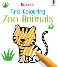First Colouring Zoo Animals