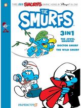 Smurfs 3-in-1 Vol. 7 Collecting 'The Jewel Smurfer,' 'Doctor Smurf,' and 'The Wild Smurf'