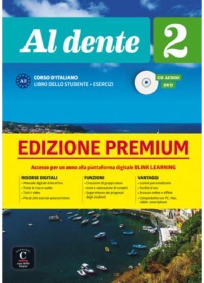 Al dente 2 Premium Libro dello studente + esercizi. A2