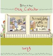 Born to Shop Easel Desk Calendar 2025