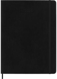 Moleskine 2025 12-Month Weekly XL Softcover Notebook: Black