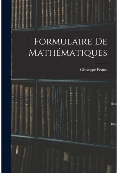 Formulaire de mathematiques