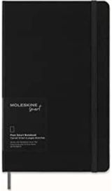 Moleskine Large Plain Hardcover Smart Notebook