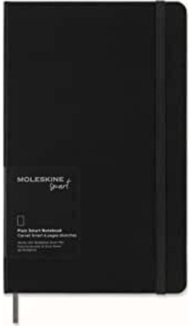 Moleskine Large Plain Hardcover Smart Notebook