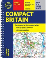 Philips Compact Britain Road Atlas (A5 Spiral)