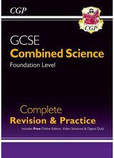 GCSE Combined Science Foundation Complete Revision & Practice w/ Online Ed, Vide