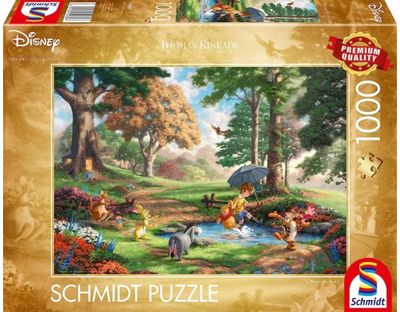 Disney Dreams Collection - Winnie the Pooh by Thomas Kinkade 1000 Piece Schmidt