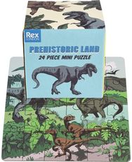 Mini jigsaw puzzle - Prehistoric Land