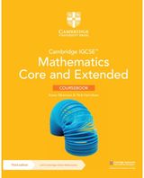 Cambridge IGCSE™ Mathematics Core and Extended Coursebook with Cambridge Online