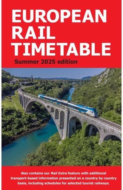European Rail Timetable Summer 2025