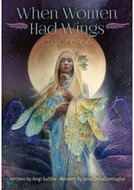 When Women Had Wings Tarot Deck: Includes 78 purple gilt-edged cards, an organza drawstring pouch, and a vividly illustrated 198-page guidebook.