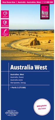 Australia, West (1:1.800.000): inc Perth map