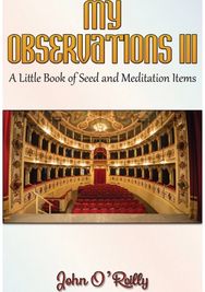 My Observations III: A Little Book of Seed and Meditation Items