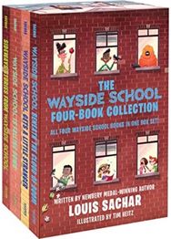 Wayside School 4-Book Box Set: Sideways Stories from Wayside School, Wayside School Is Falling Down, Wayside School Gets a Little Stranger, Wayside School Beneath the Cloud of Doom