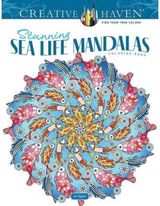 Creative Haven Stunning Sea Life Mandalas Coloring Book