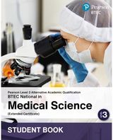 L3 AAQ BTEC National 2025 Medical Science Ext Cert Student Book (Print)