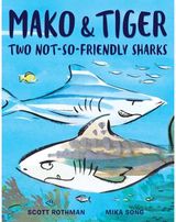 Mako and Tiger Two Not-So-Friendly