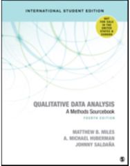 Qualitative Data Analysis - International Student Edition: A Methods Sourcebook