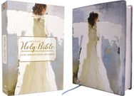 Amplified Holy Bible, Anne Neilson Angel Art Series, Leathersoft, Blue