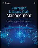 Purchasing and Supply Chain Management