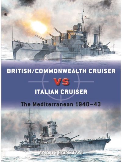 British/Commonwealth Cruiser vs Italian Cruiser The Mediterranean
