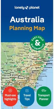 Lonely Planet Australia Planning Map