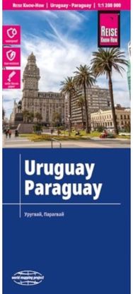 Uruguay, Paraguay (1:1.200.000)