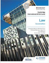 Cambridge International AS and A Level Law Second Edition