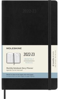 MOLESKINE 2023 18MONTH MONTHLY LARGE SOF