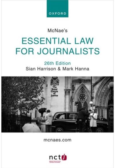 McNae's Essential Law for Journalists