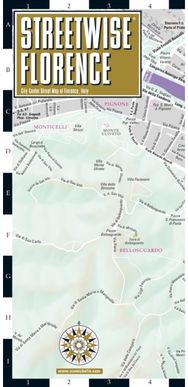 Streetwise Florence Map - Laminated City Center Street Map of Florence, Italy: City Plan