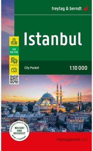 Istanbul City Map: 1:10,000 scale