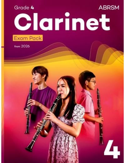 Clarinet Exam Pack from 2026, ABRSM Grade 4