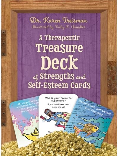 Therapeutic Treasure Deck of Strengths and Self-Esteem Cards