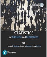 Statistics for Business & Economics, Global Edition
