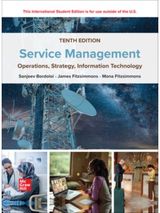 Service Management: Operations Strategy Information Technology ISE