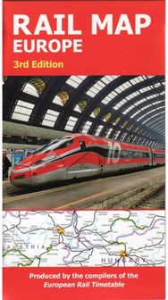 Rail Map Europe: 3rd Edition, 3rd revision with minor amendments 3rd Edition, 3rd revision with minor amendments