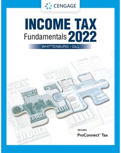Income Tax Fundamentals 2022 (with Intuit ProConnect Tax Online)