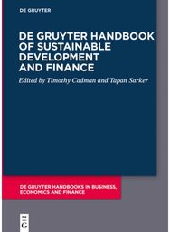 De Gruyter Handbook of Sustainable Development and Finance