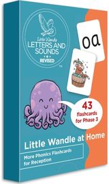 Little Wandle at Home More Phonics Flashcards for Reception