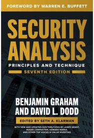 Security Analysis, Seventh Edition: Principles and Techniques
