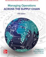 Managing Operations Across The Supply Chain ISE