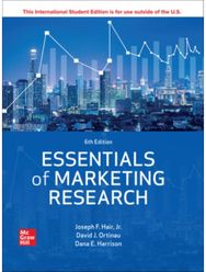 Essentials of Marketing Research ISE