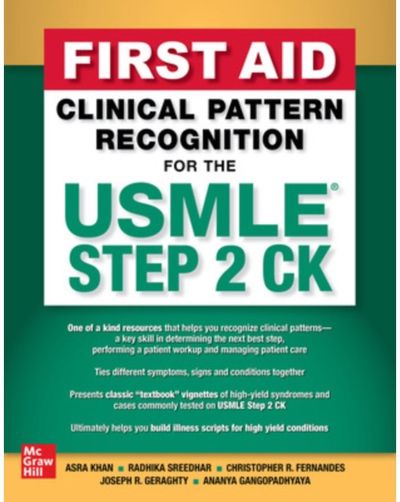 First Aid Clinical Pattern Recognition for the USMLE Step 2 CK