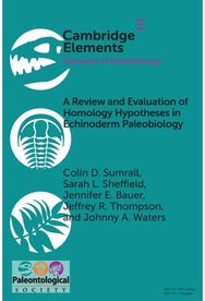 Review and Evaluation of Homology Hypotheses in Echinoderm Paleobiology
