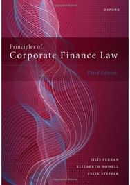 Principles of Corporate Finance Law